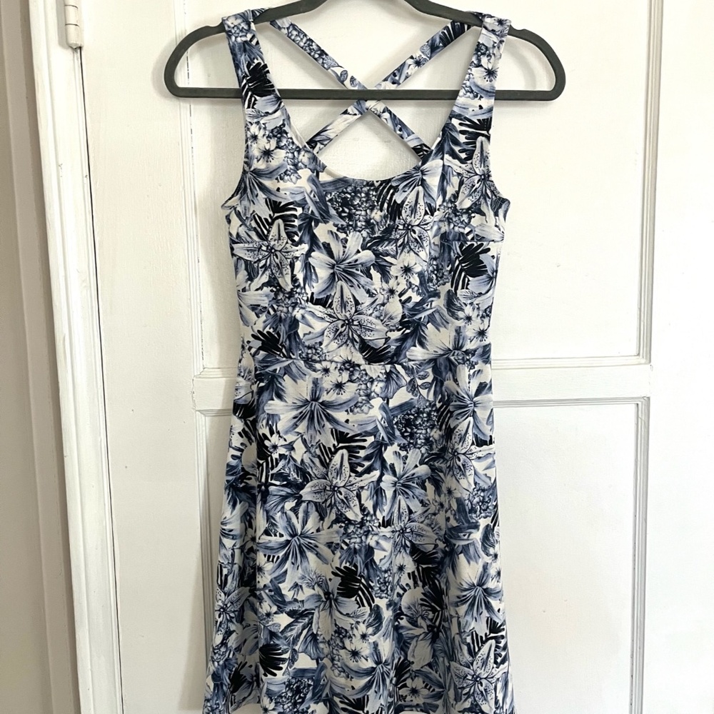 H&M Floral Skater Dress XS